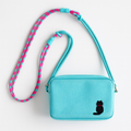 Mini Embroidered Canvas Crossbody Camera Bag