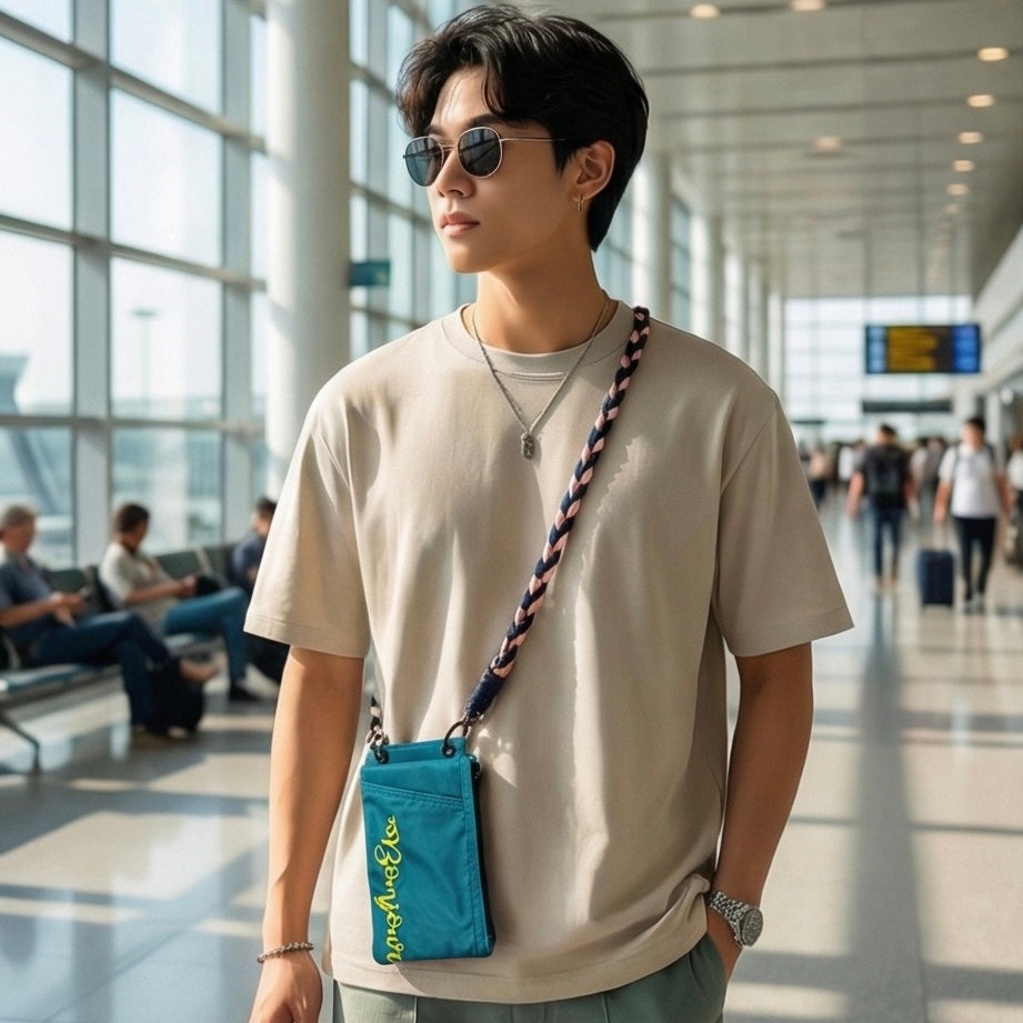 Bonjour Nylon Crossbody Travel Bag